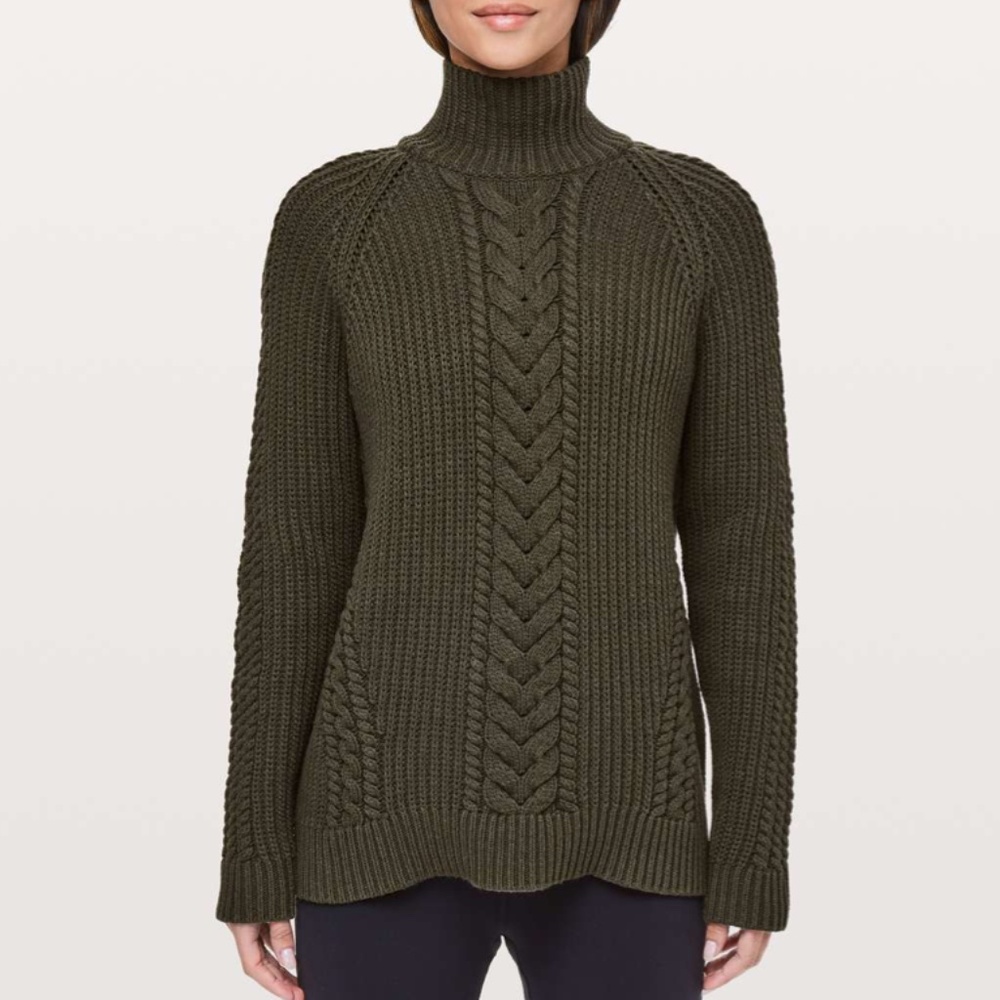 Lululemon Bring The Cozy Turtleneck